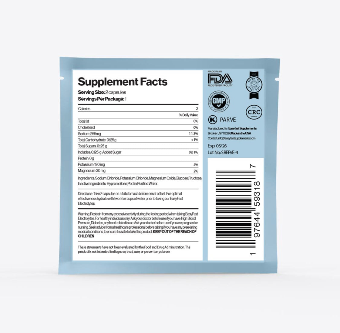 Time-Release Electrolytes