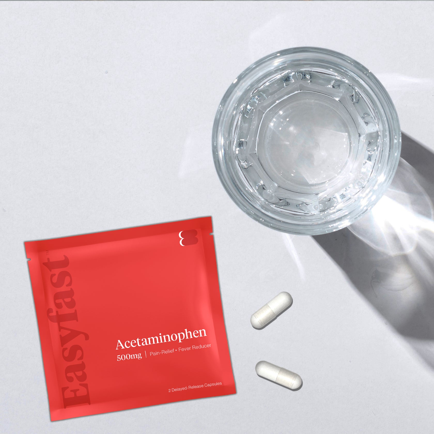 TimeRelease Acetaminophen EasyFast Supplements